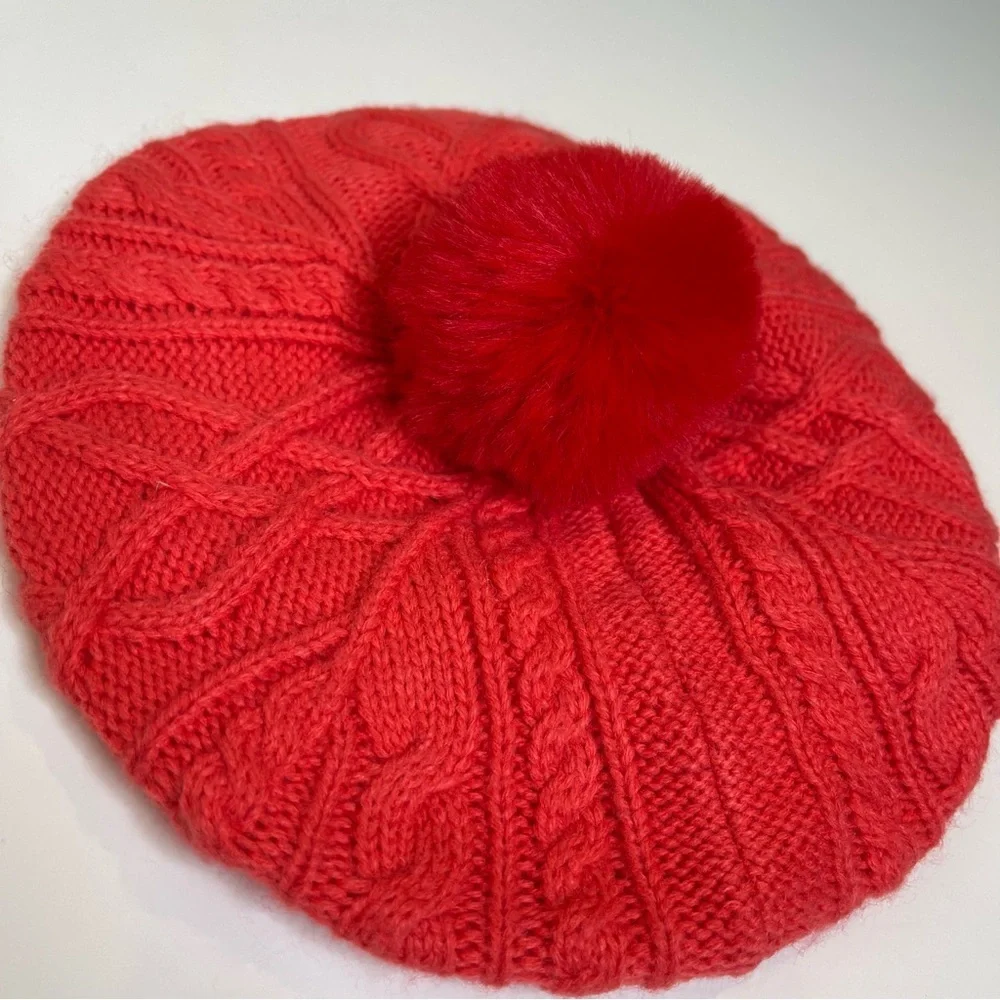 Janie And Jack POM-POM BERET 0-6 months